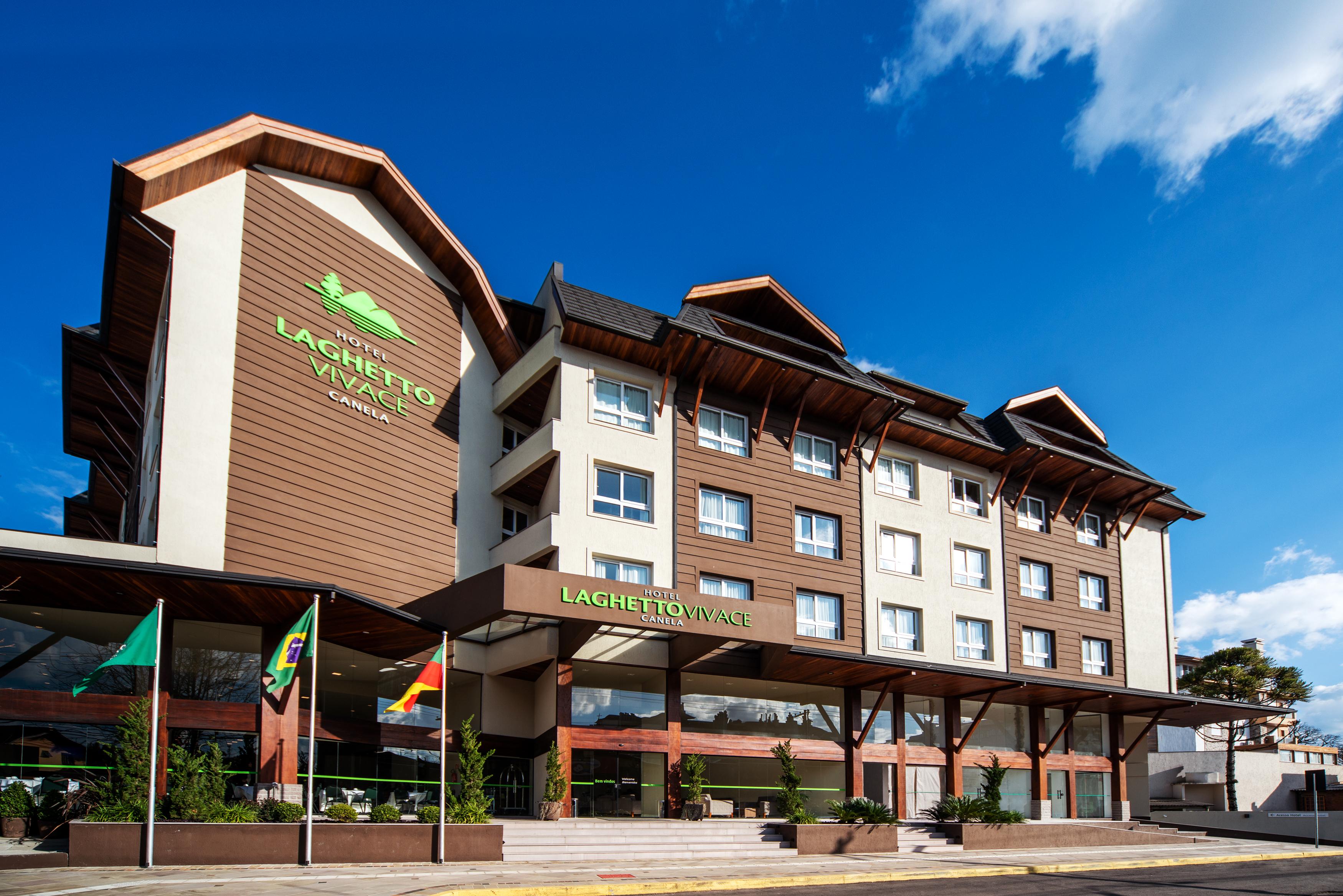 Hotel Laghetto Vivace Канела Екстериор снимка