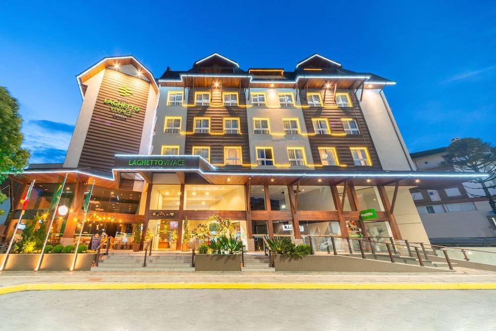 Hotel Laghetto Vivace Канела Екстериор снимка